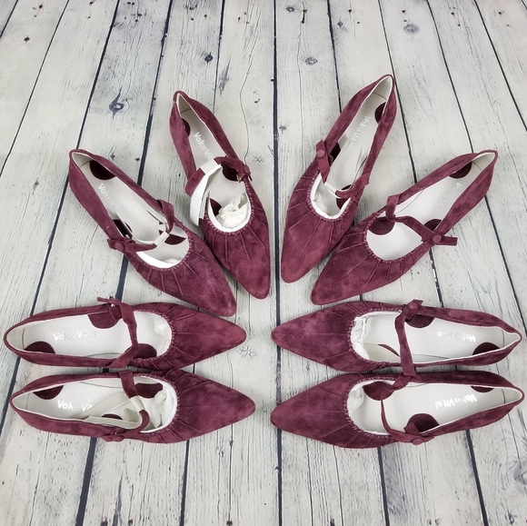 VOKO VITAL | suede pointed toe maryjane flats - Picture 5 of 6